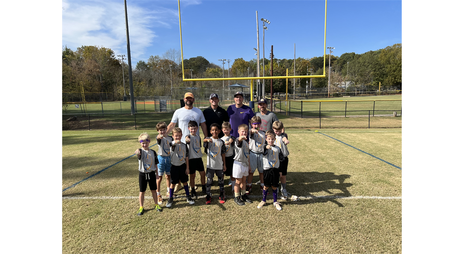 2024 2nd grade Flag Bowl Champions - Ravens