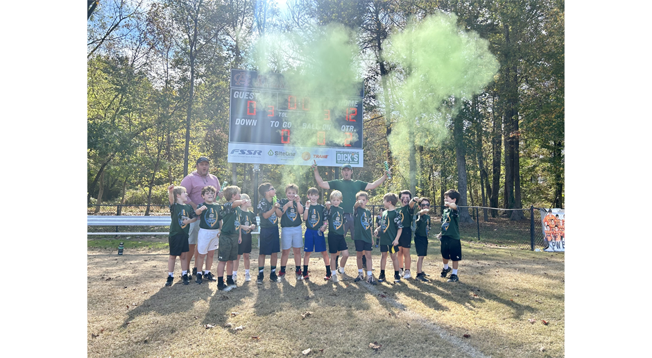 2024 K/1st Grade Flag Bowl Champions - Eagles